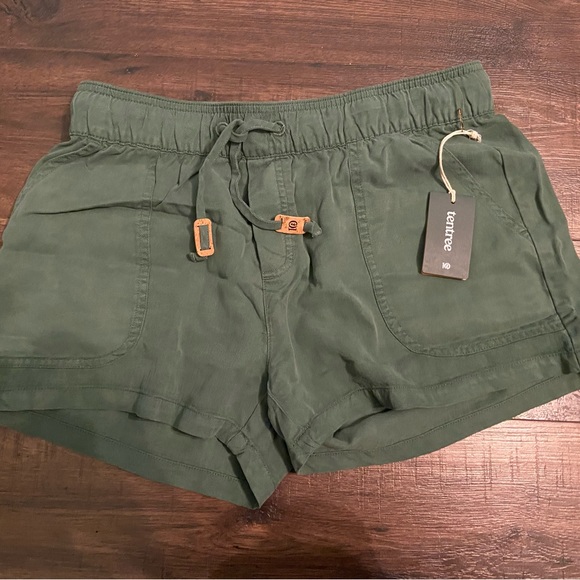 NWT Ten Tree InStow Dark Sage Shorts - Picture 1 of 4